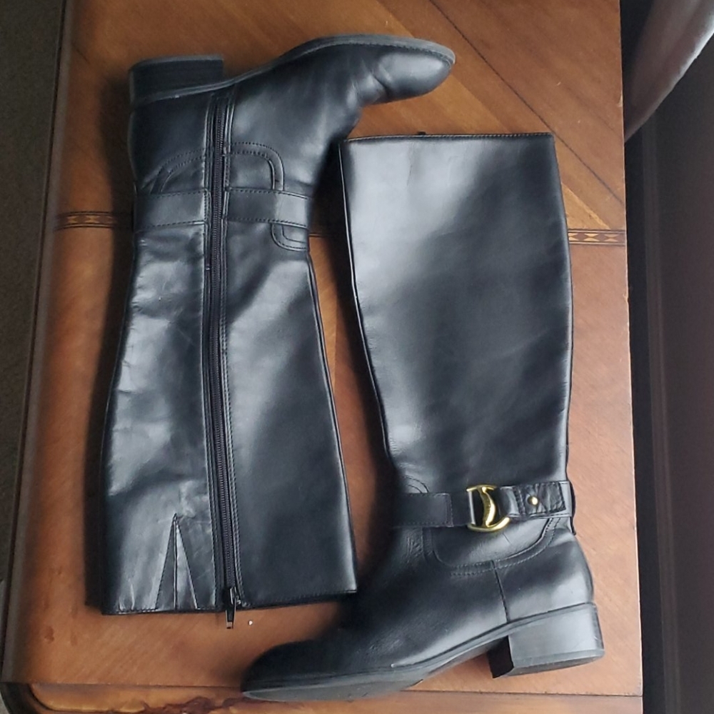 Ralph Lauren leather Micah Riding boot size 6